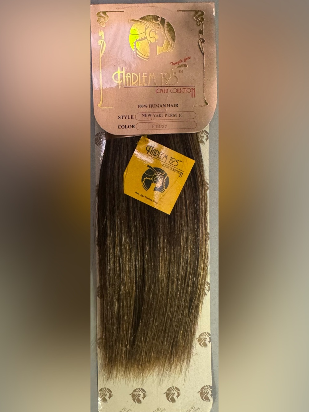 Harlem collection. 100% human hair. Straight.
